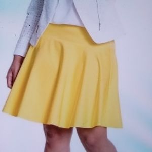 Lane Bryant Double Weave Skater Skirt 18 NWT